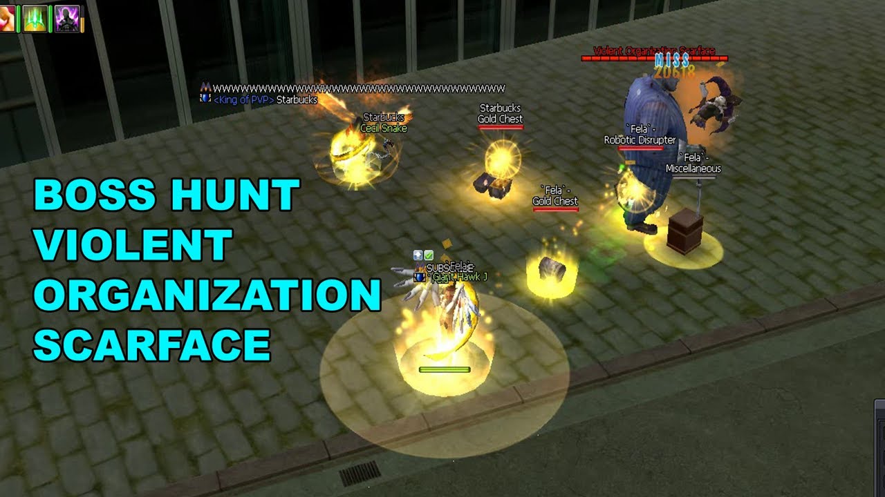 RAN WORLD EP9 - BOSS HUNT - VIOLENT ORGANIZATION SCARFACE - FIERCE DROP