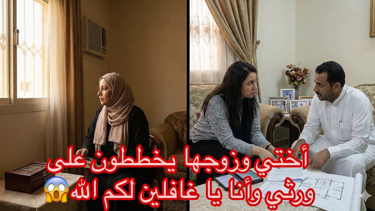 اختي وزوجها يبغوني أسكن معاهم عشان يسرقون ورثي واللي صار ما يتصدق!🫢! 