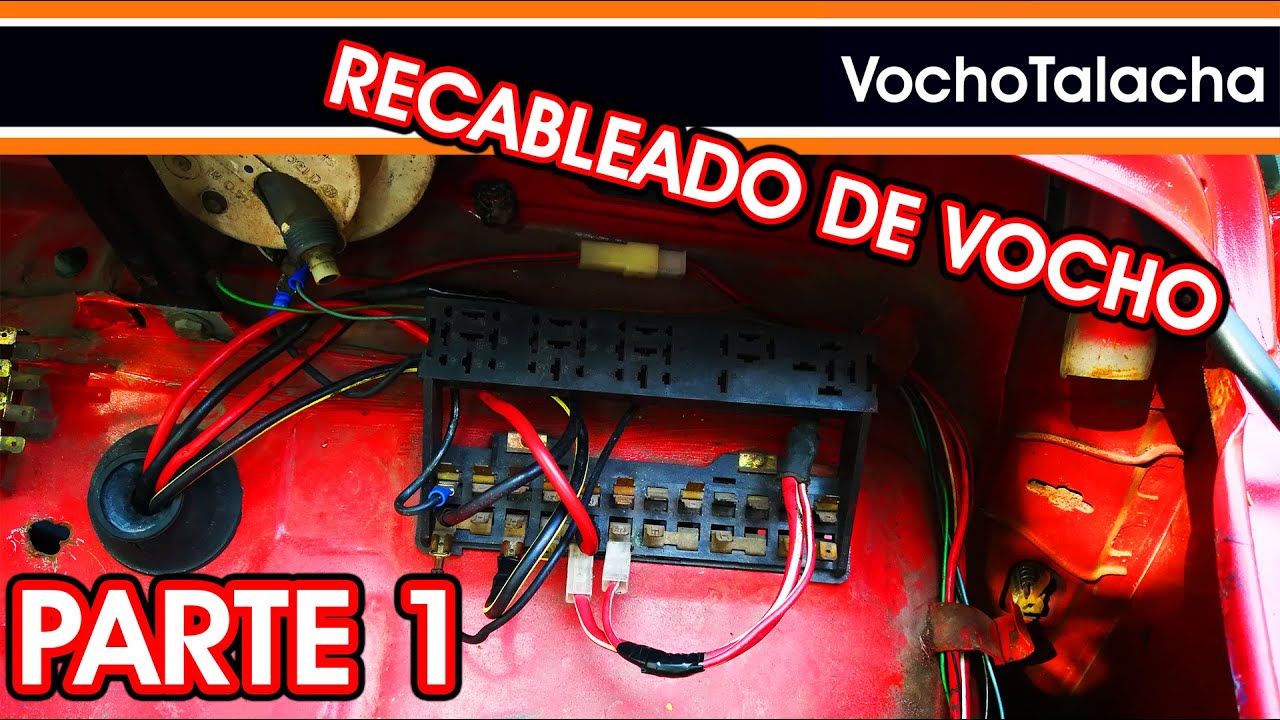 Recableado de vocho parte 1: ignición, testigos de velocímetro y sistema de carga | VochoTalacha