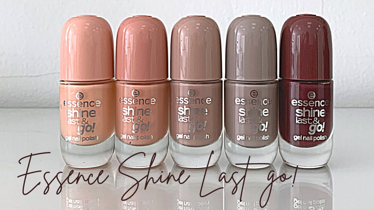 Essence Shine Last GO! [Swatch on Real Nails]