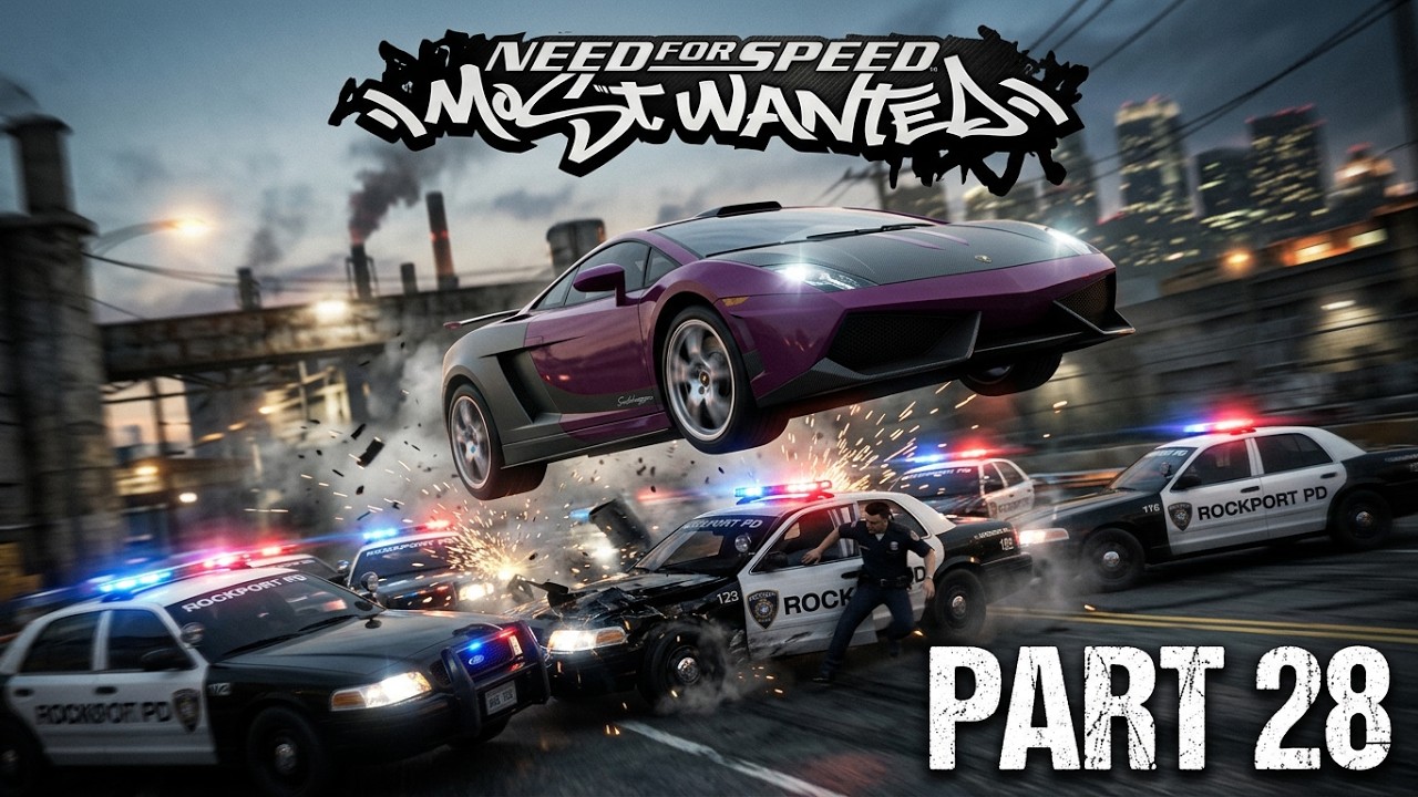 Need for Speed: Most Wanted (Gameplay Walkthrough on keyboard - Part 28)