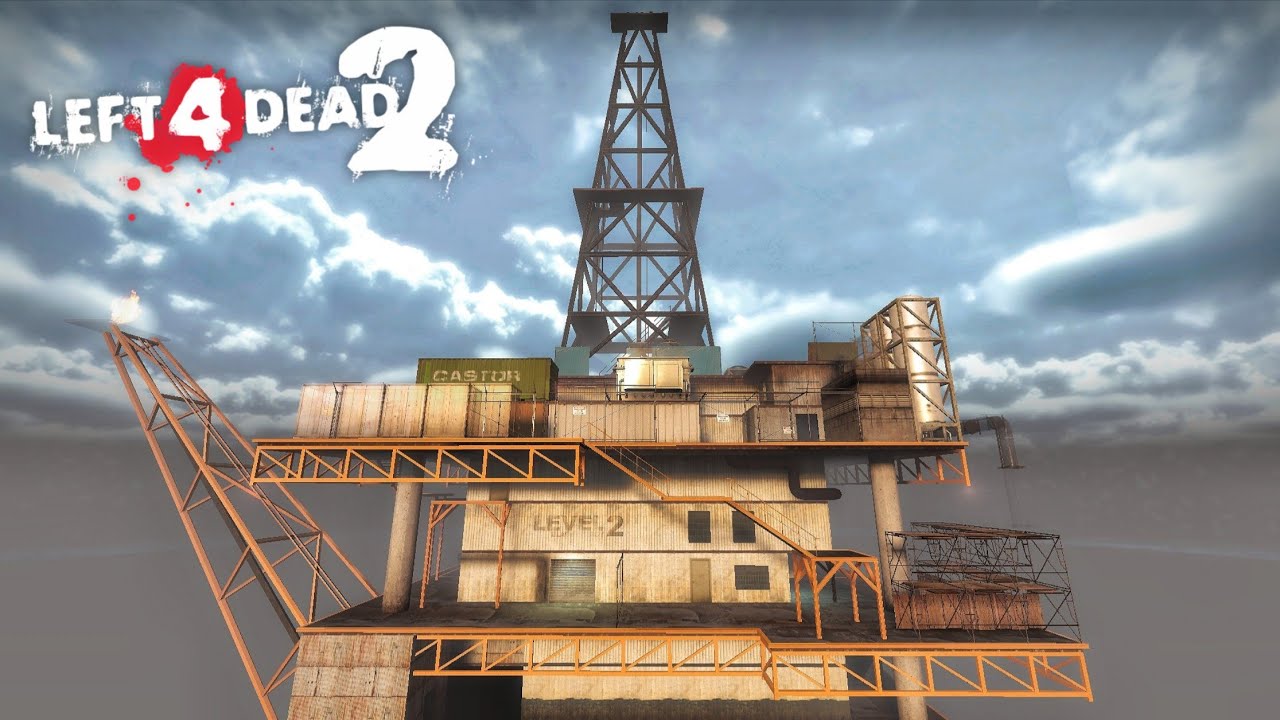 Left 4 Dead 2 Coop #275 Rời Khỏi Giàn Khoan Bị Bỏ Hoang Zombie Rất Khôn Map Mới Dark Blood 2