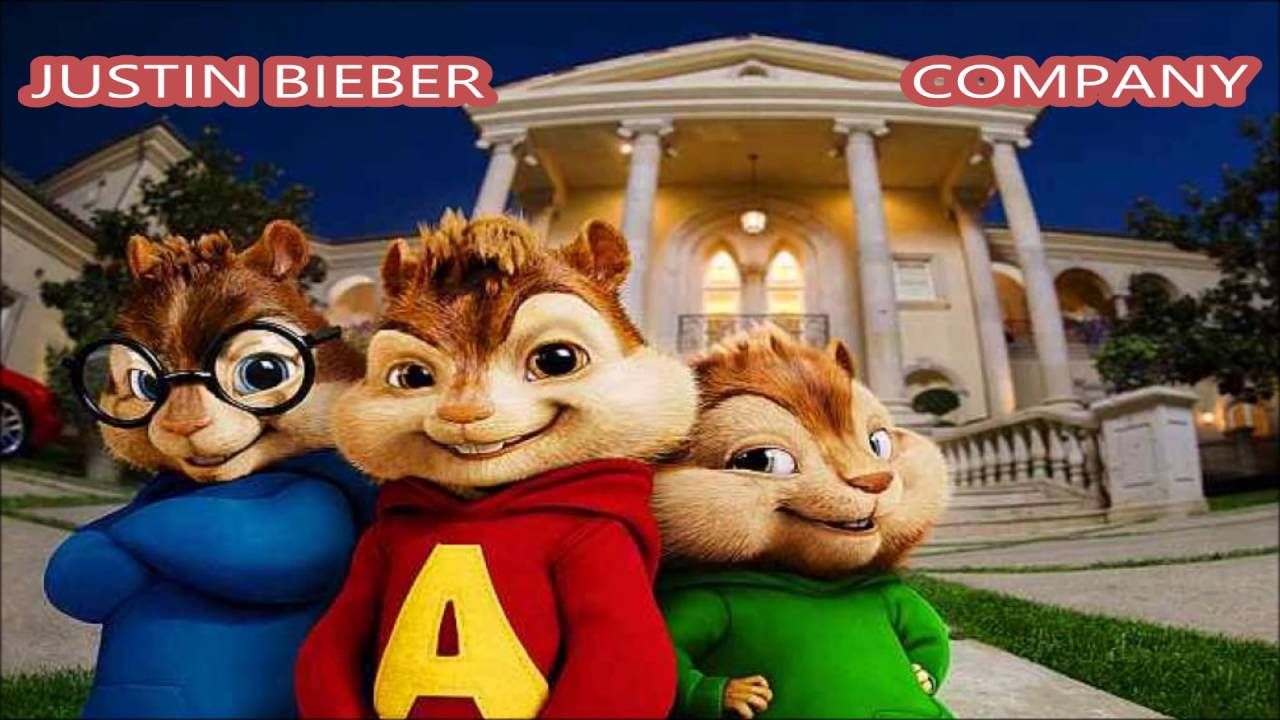 Company Justin Bieber - Alvin y las ardillas