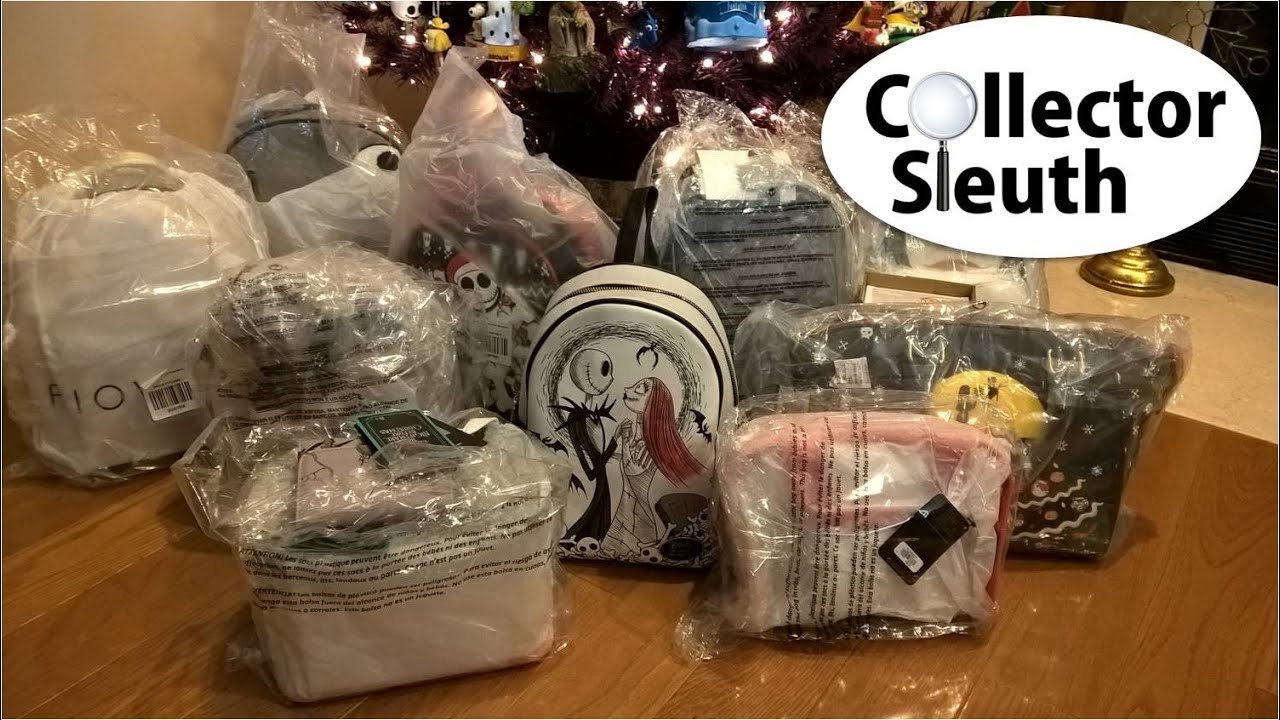 Nightmare Before Christmas Loungefly, Bioworld, Her/Our Universe Mini Backpacks including Funko Zero