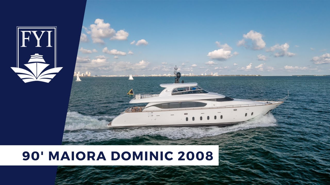 90' Maiora Dominic Yacht for Sale