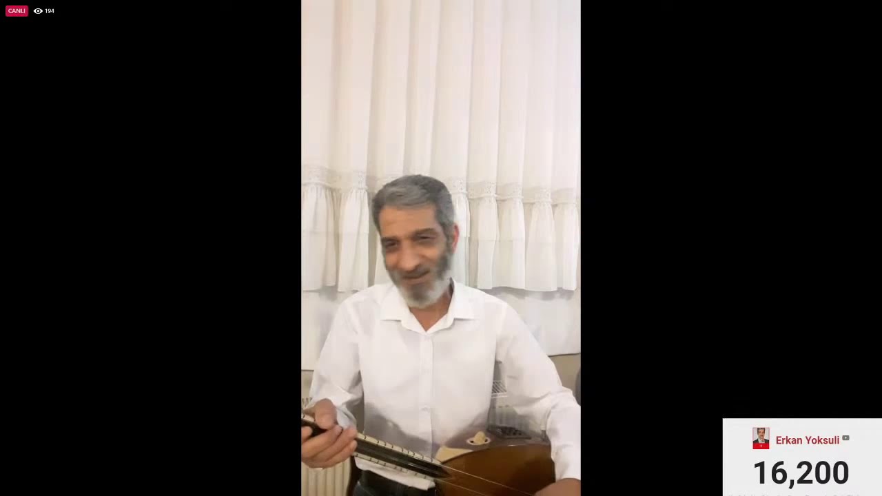 Erkan Yoksuli Türkülerle Canlı Yayın