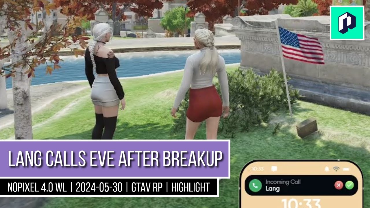 Lang Calls Eve After Her Breakup With Luciano | NoPixel 4.0 WL | 2024-05-30 | GTAV RP | Highlight