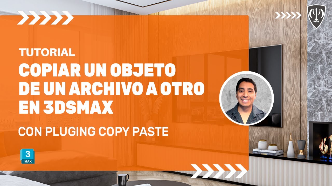 😱Tutorial CopyPaste - PASA OBJETOS RÁPIDAMENTE ENTRE ARCHIVOS DE 3DS MAX