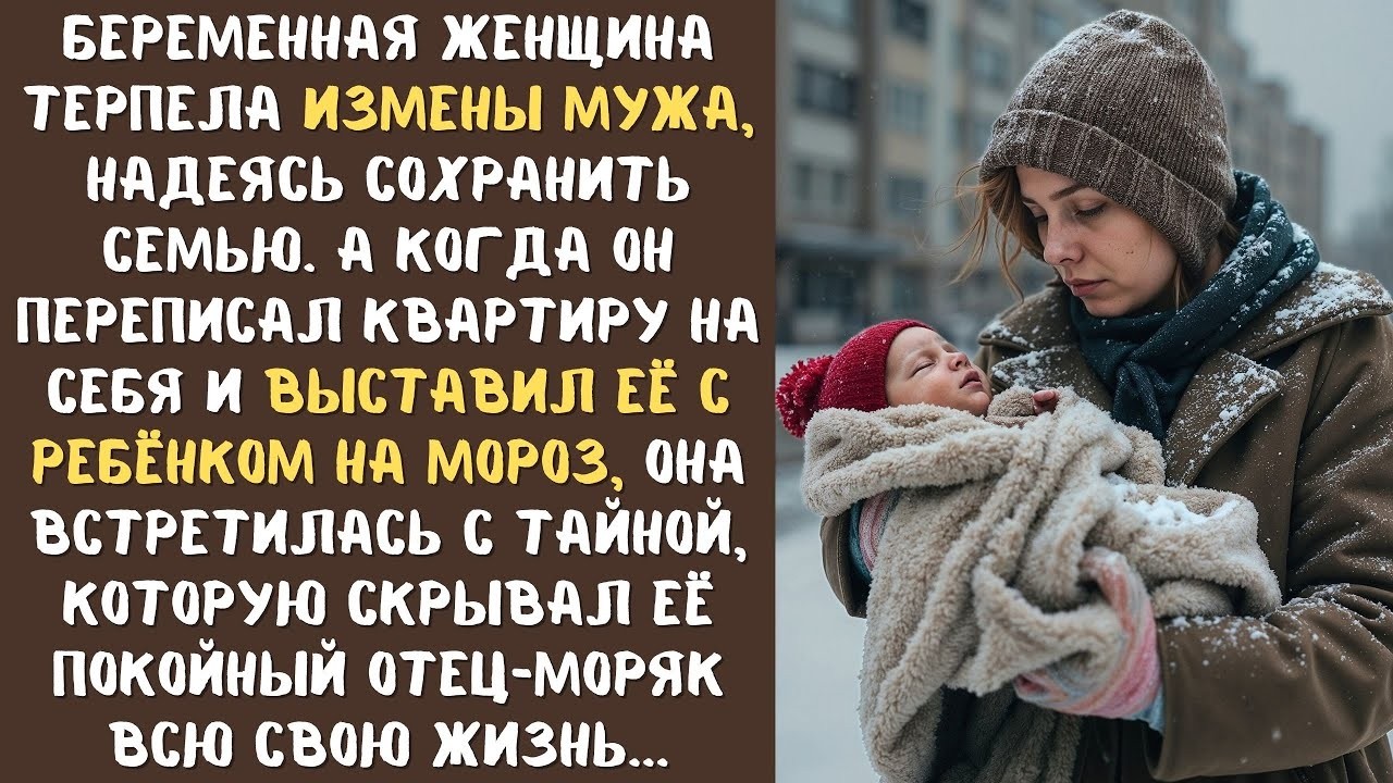 МУЖ переписал квартиру на себя и выставил ЖЕНУ с младенцем на мороз... а едва она встретилась с...
