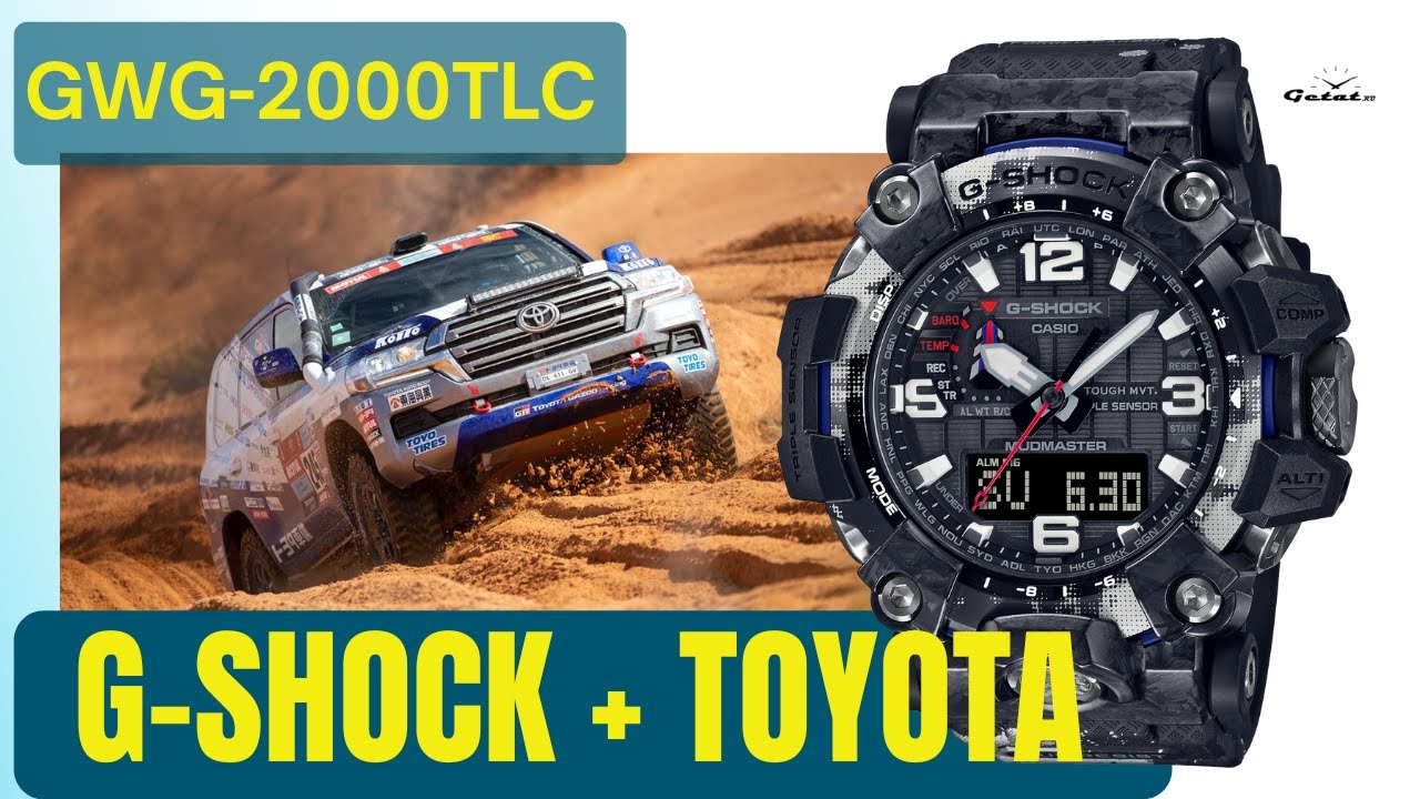МОЩНЫЕ G-SHOCK TOYOTA LAND CRUISER / GWG-2000TLC-1A / Новинка 2022