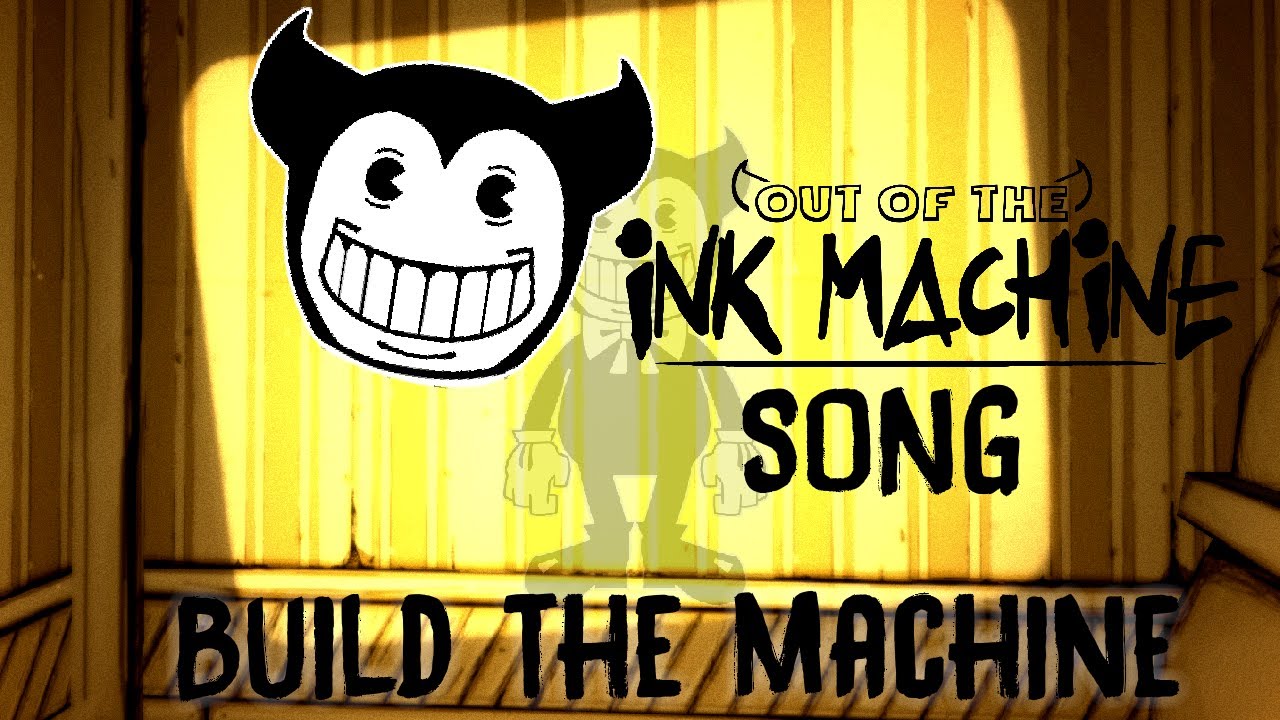 OUT OF THE INK MACHINE SONG (Build The Machine) LYRIC VIDEO - Grinkus and Friends 