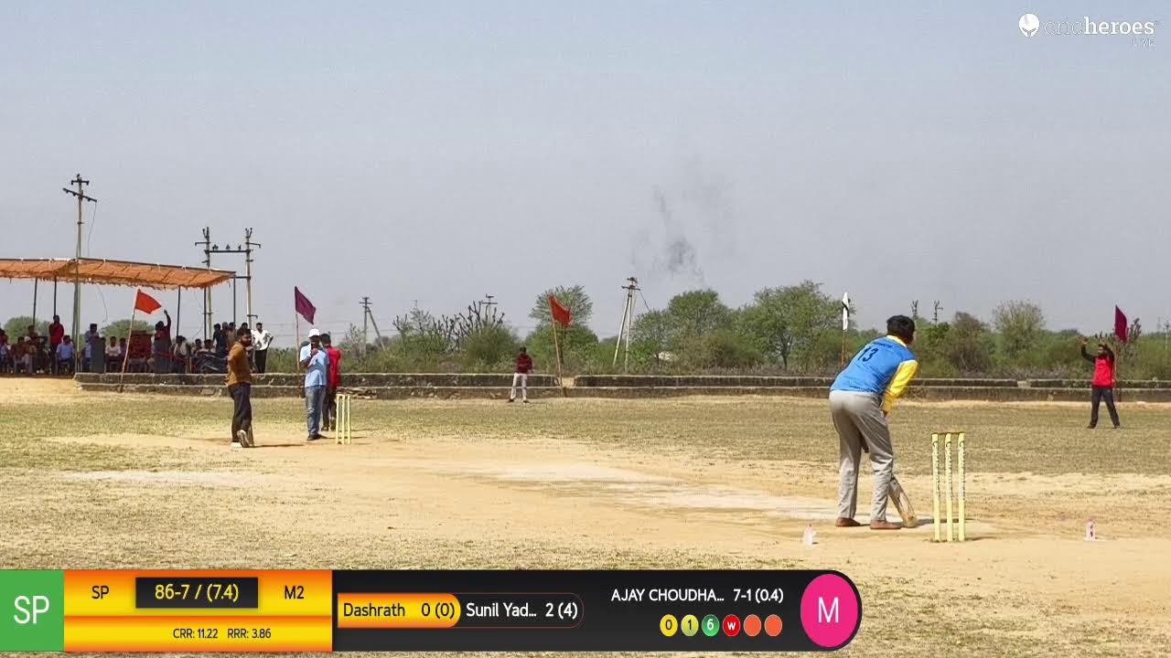 Mohanpura 2 vs Shriraj Pura live cricket match | Best Cricket T-10 League  live - Chandawas Jaipur