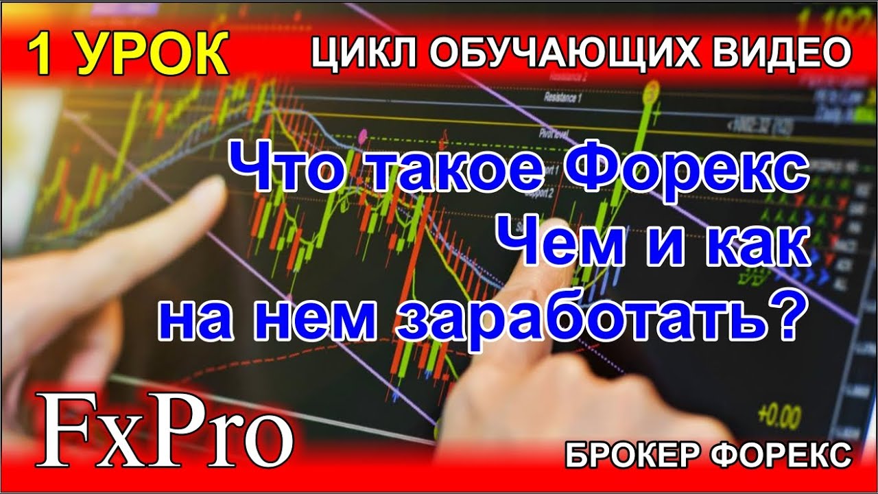 FXPRO - 1 Урок. Что такое форекс и брокер FxPro. Чем и как можно торговать на валютном рынке. Обзор
