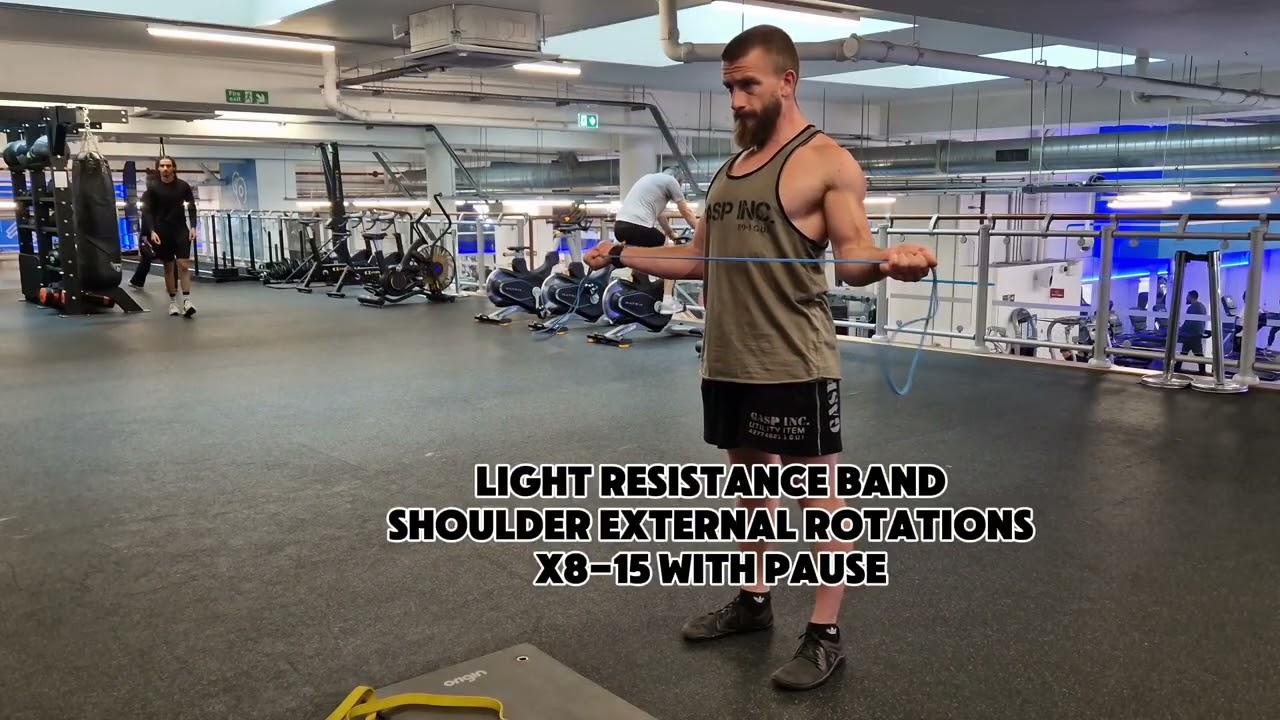 5 minute Upper Body Mobility and Warm Up