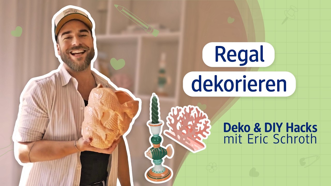 Gestalte Dein Regal mit der Santorini-Kollektion von dm home | Deko & DIY Hacks mit Eric Schroth