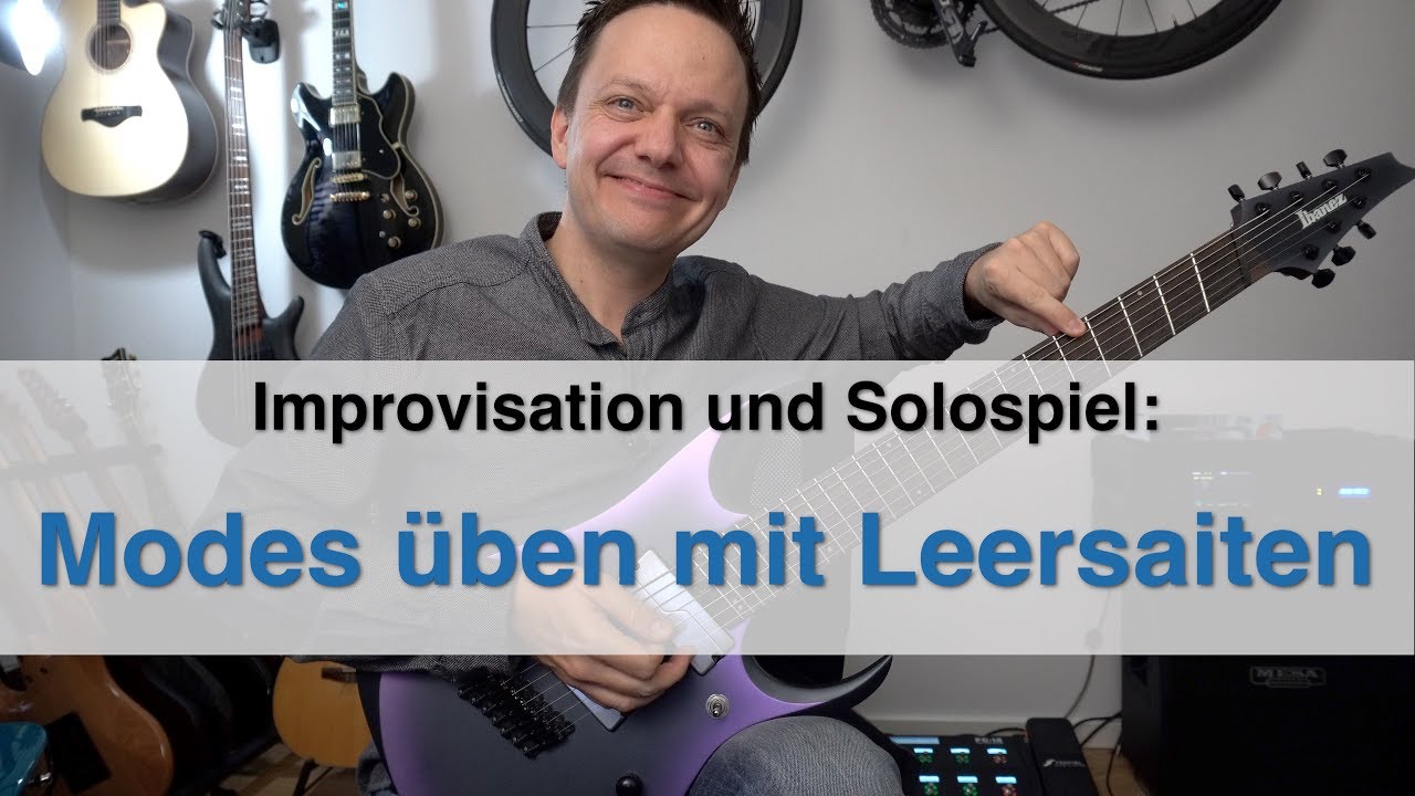 Modes üben mit Leersaiten