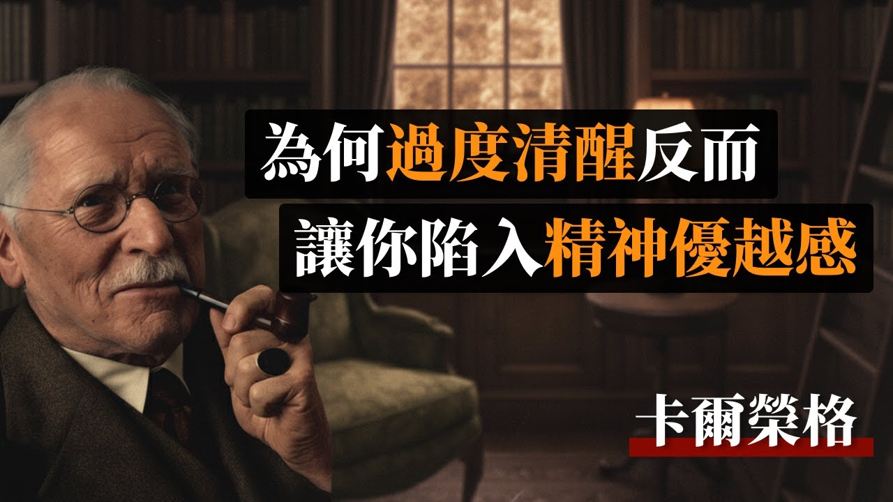 洞察力是陷阱：為何過度清醒反而讓你陷入精神優越感  #內向直覺型 #INFJ #卡爾榮格 #心理整合 #人格面具 #精神優越感