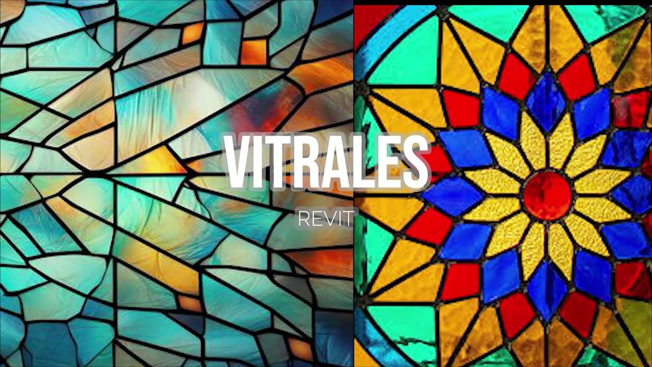 Cómo modelar vitrales realistas en Revit