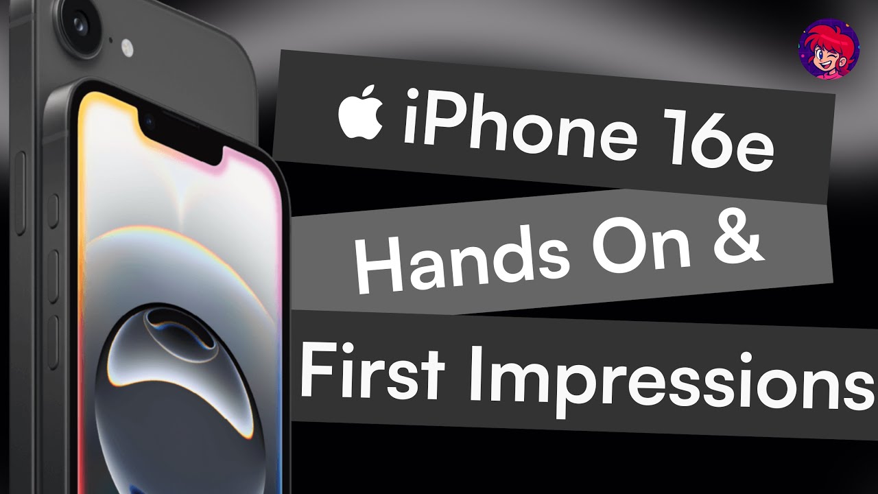 iPhone 16e Hands On & First Impressions