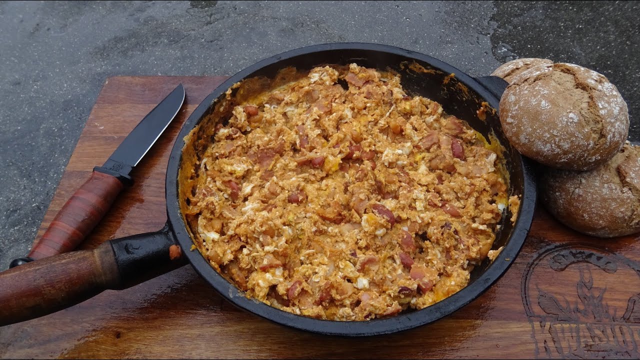 Jajecznica po Kowbojsku -KuchniaKwasiora