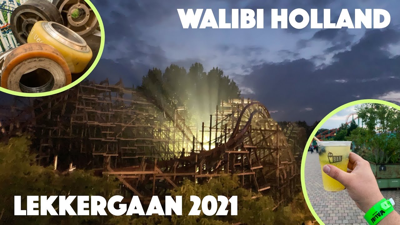 Walibi Holland LEKKERGAAN 2021 zomeravond! Park open tot 23u & begin opbouw Halloween Fright Nights!