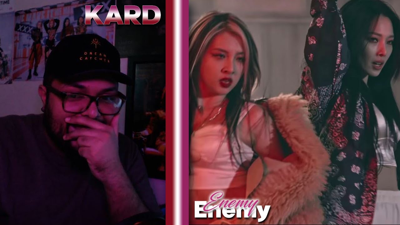 KARD Somin & Jiwoo - Enemy MV REACTION!!! | THIS SONG HITS ALL LEVELS!!!