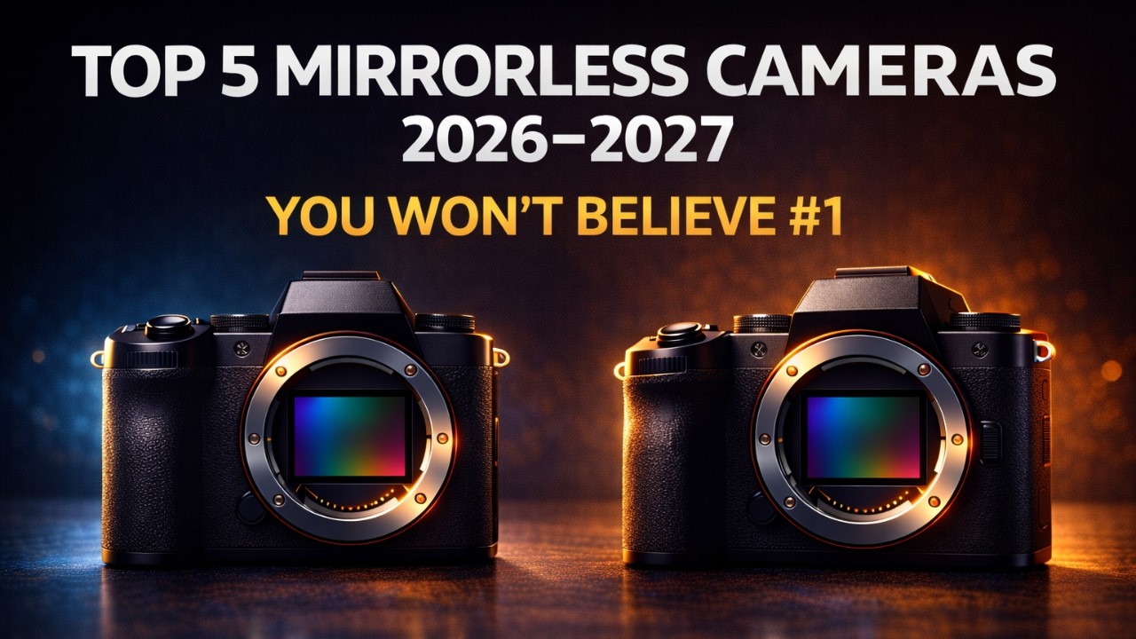 Best Mirrorless Cameras 2026 – Top 5 Picks for Photography & Video