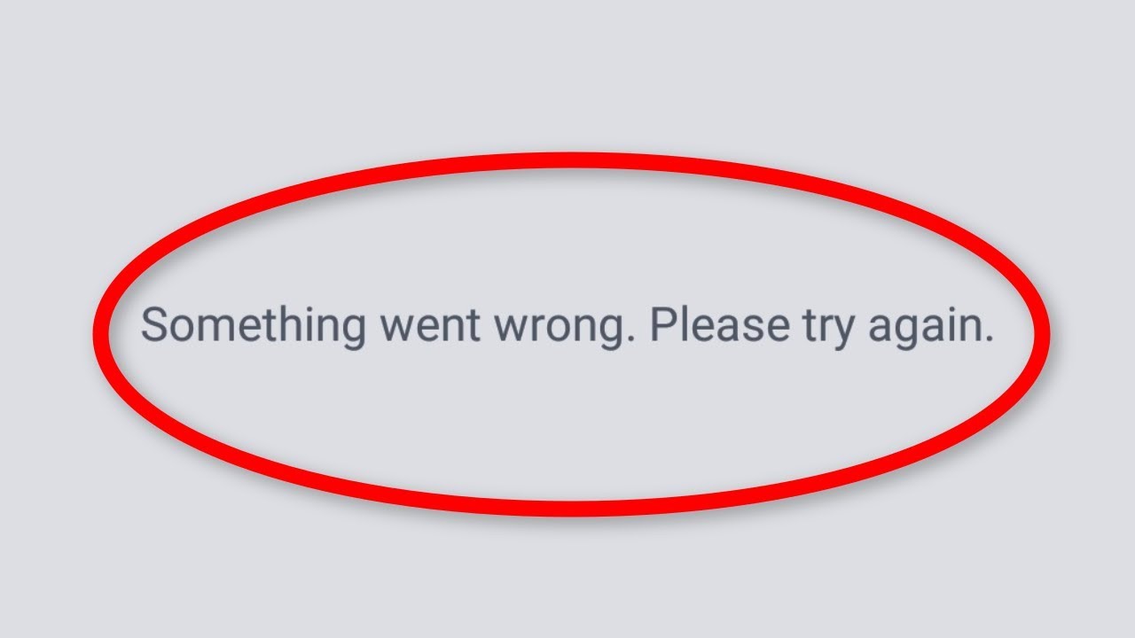 How To Fix Something Went Wrong || Please Try Again ||Facebook Network Connection Error