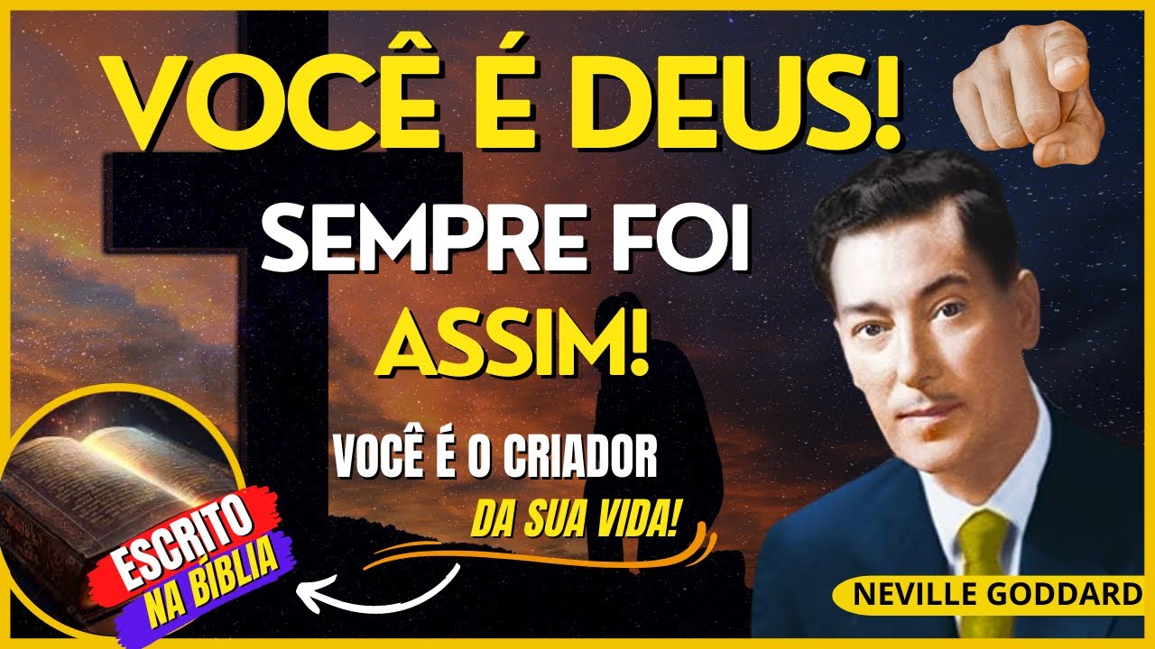 Destrave Esse PODER Secreto🔐 Deus te dá toda manifestação que Desejar Neville Goddard Lei da Atração