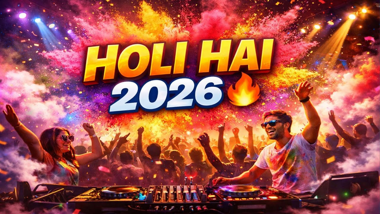 Holi Hai 2026 🔥 Rang Barse Reloaded | DJ Holi Song | Latest Hindi Party Song 
