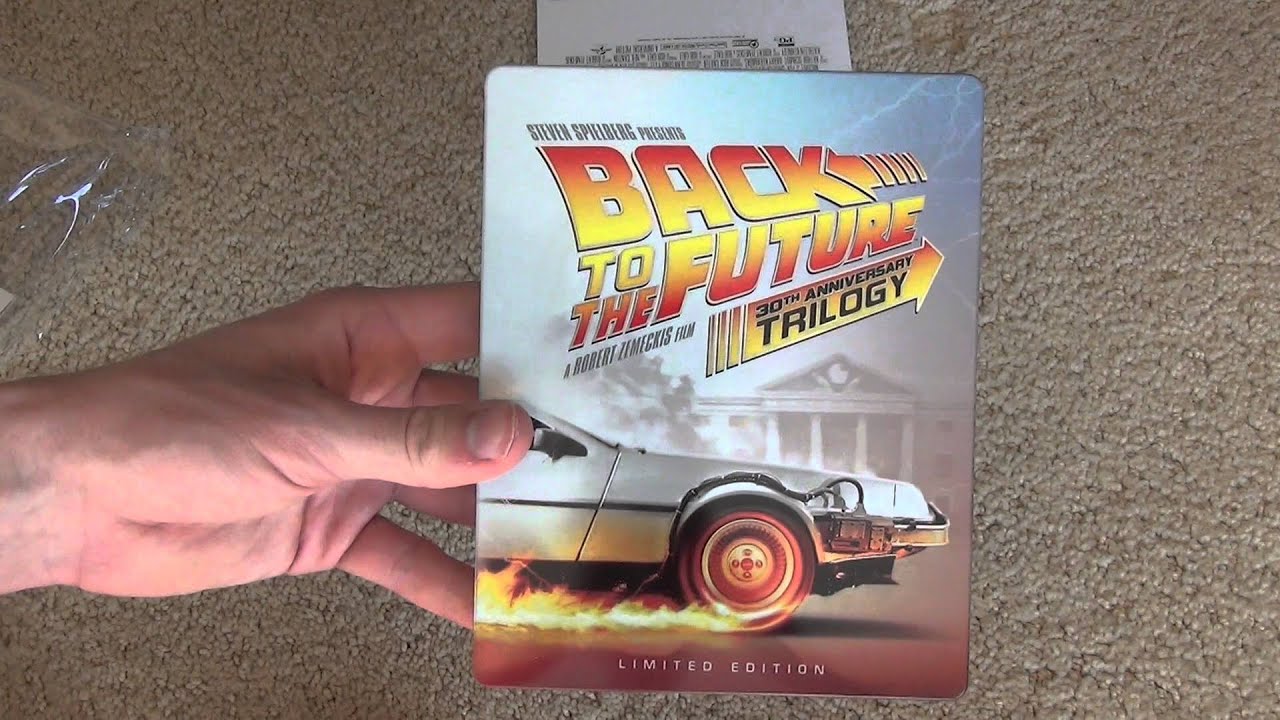 Back to the Future 30th Anniversary Trilogy Blu-Ray Unboxing