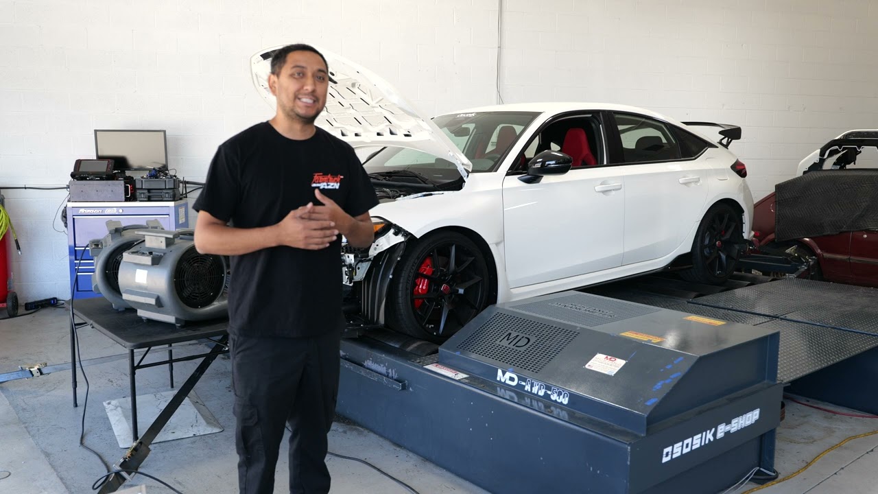 2023 HONDA CIVIC TYPE R DOWNPIPE DYNO INSTALL - Everything You Need To Know!