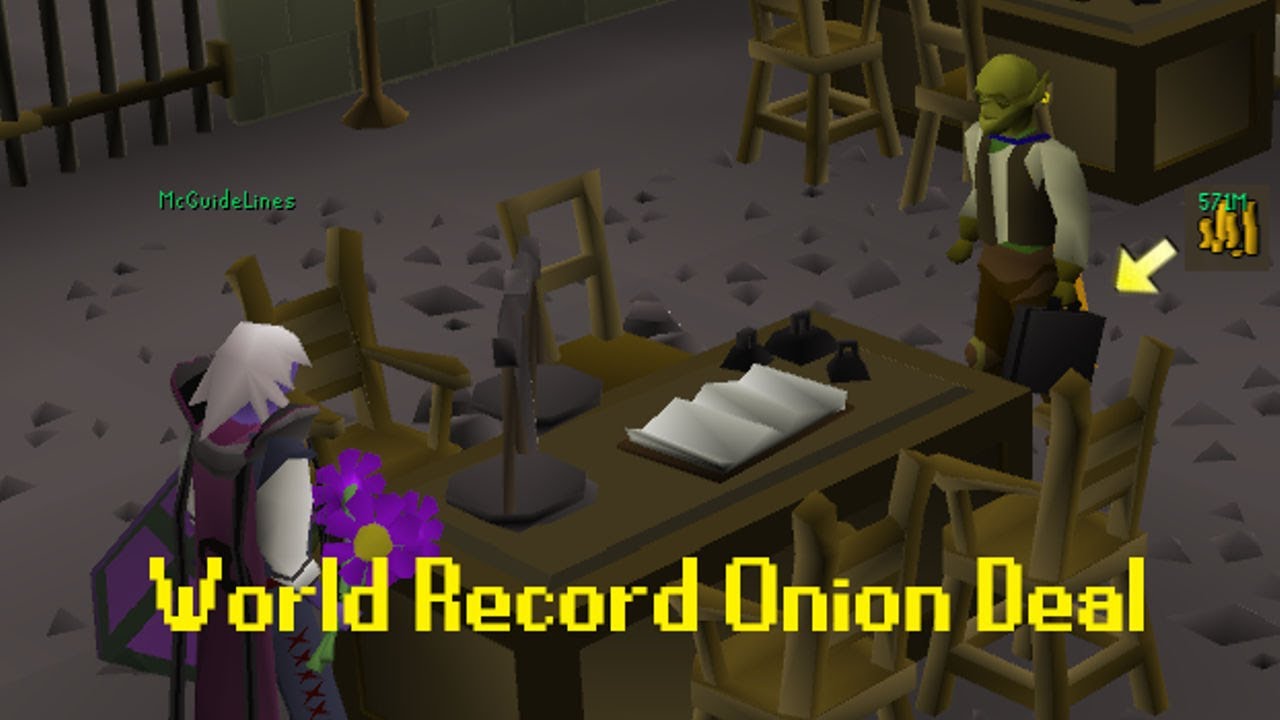 World Record Onion Deal...