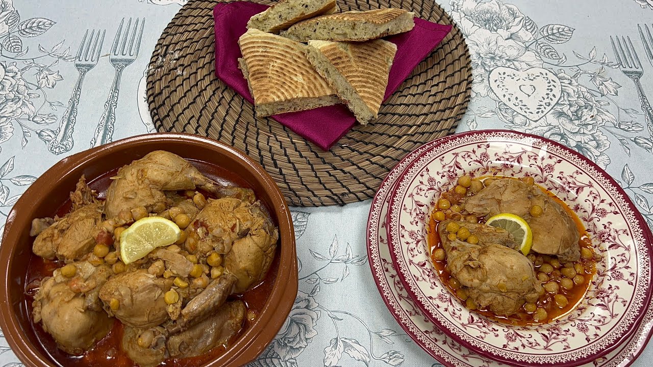 شطيطحة جاج حويرة على الطريقة الصحيحة القديمة، والبنة كيما العادة خيالية#chtitha djadj bien piquante