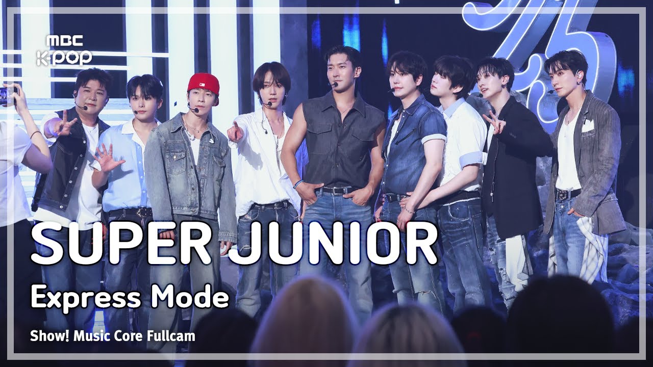 [#음중풀캠] SUPER JUNIOR (슈퍼주니어) – Express Mode FullCam | 쇼! 음악중심 | MBC250712 | ENG/JPN Lyrics