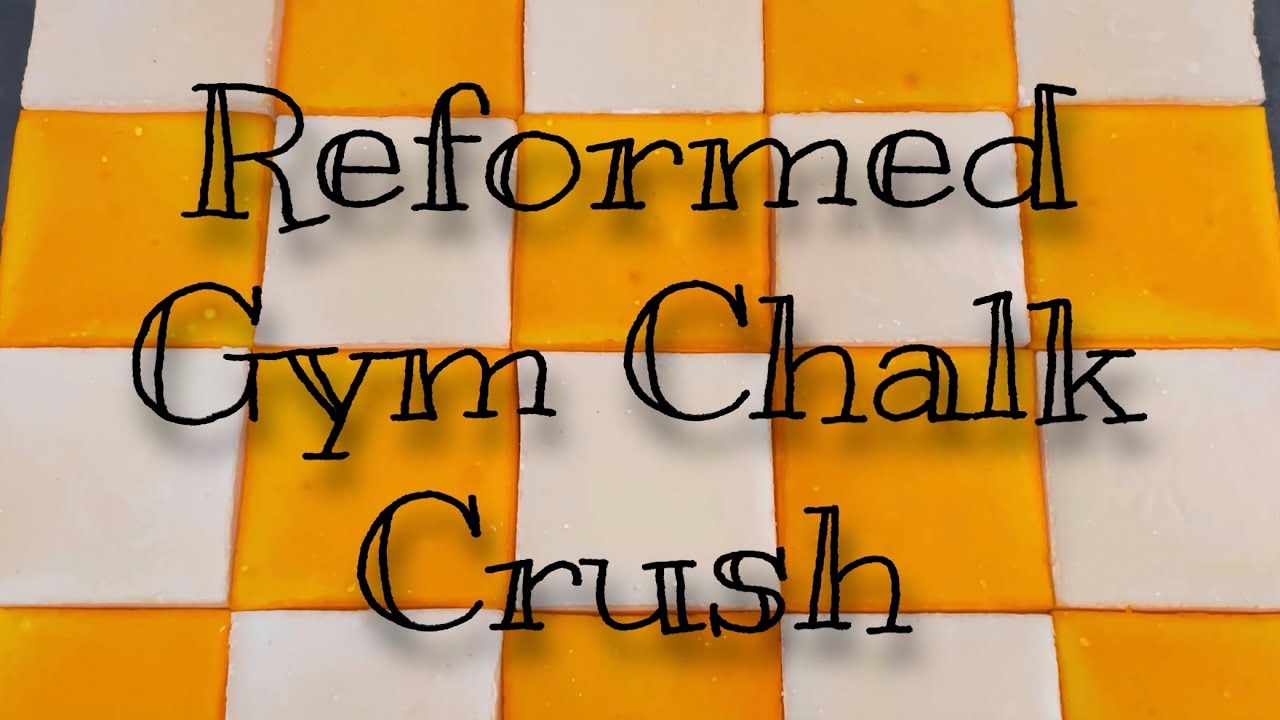 🌤 21 Blocks of Reformed Gym Chalk // Oddly Satisfying • ASMR