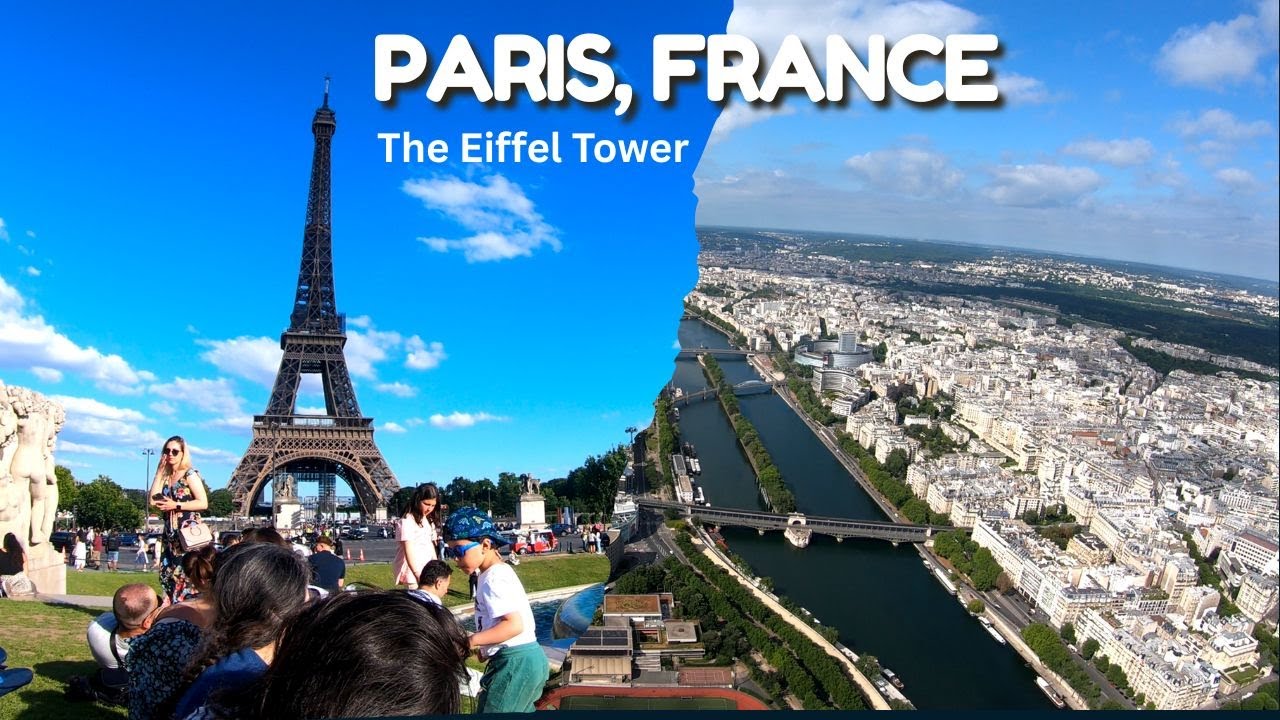 The Eiffel Tower Paris, France, is one of the most romantic places.