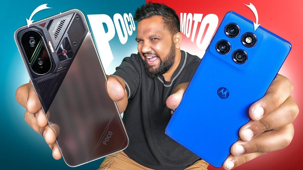 Poco F7 vs Edge 60 Pro Full Comparison - Which is the Best Phone Under Rs 30,000?