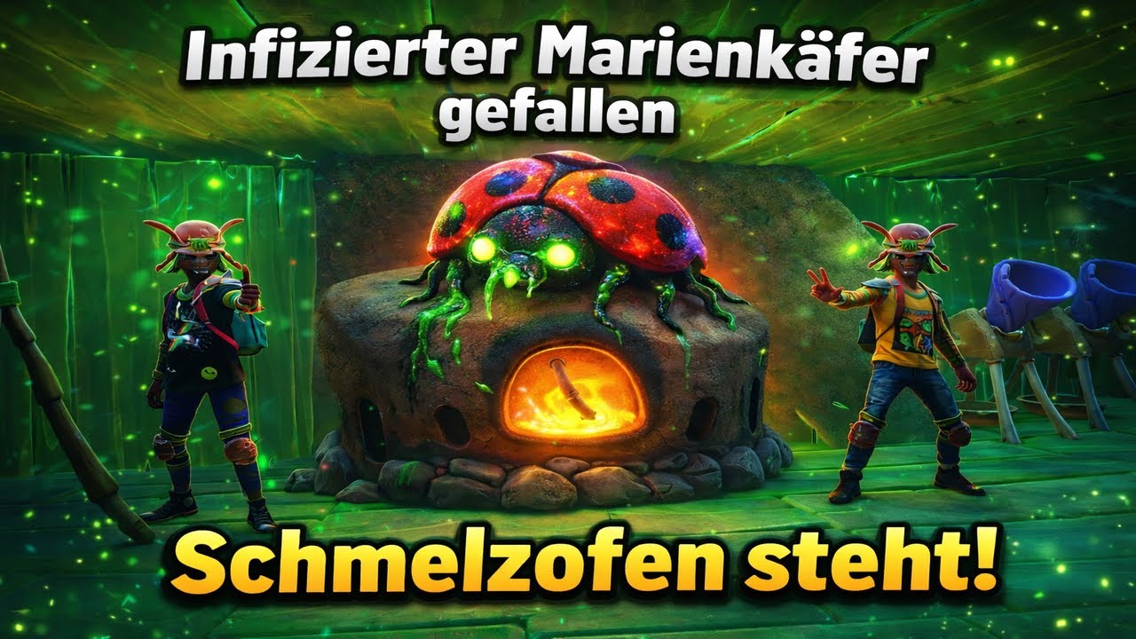 🐞❌ Infizierter Marienkäfer gefallen – Schmelzofen steht! 🔥 |#031