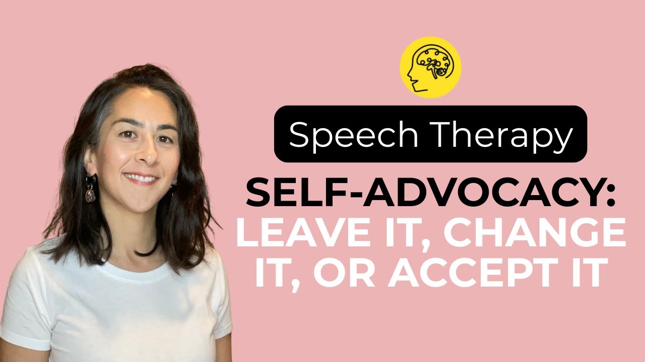 Self-Advocacy for Speech Therapists and Clinical Fellows