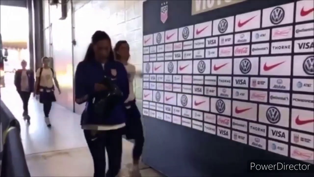 The best video of Preath 😏😍 Tobin Heath y Christen Press