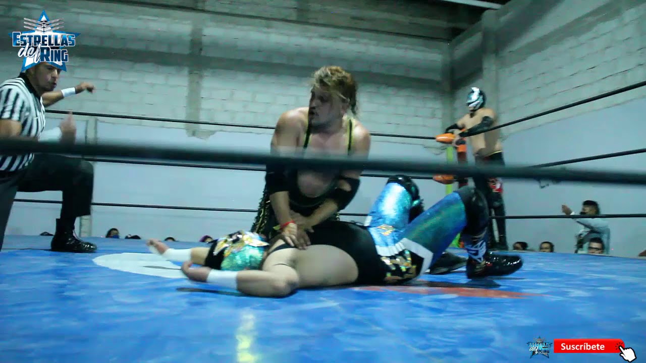 Apolo Estrada Jr y Blue Monster Jr vs Samuray Jr y el Galante en Lucha o MUERE