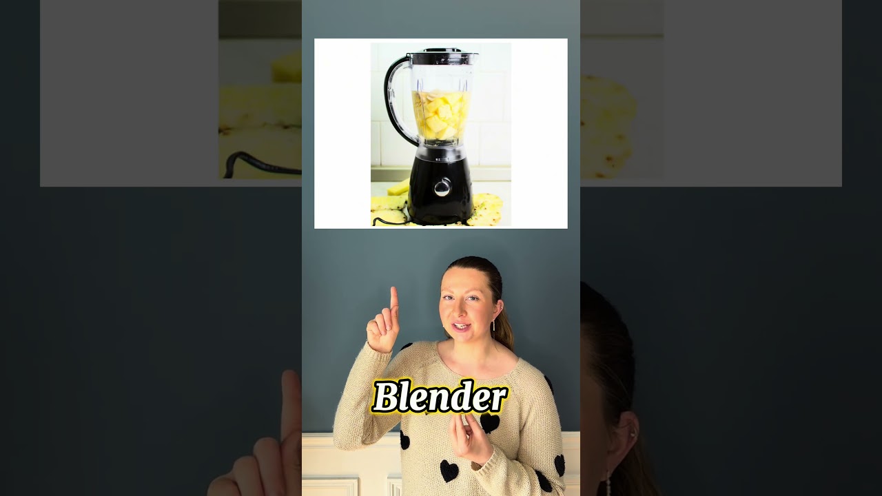 Easy English Lesson [Appliances]! Learn to speak English! #ingles #learnenglish