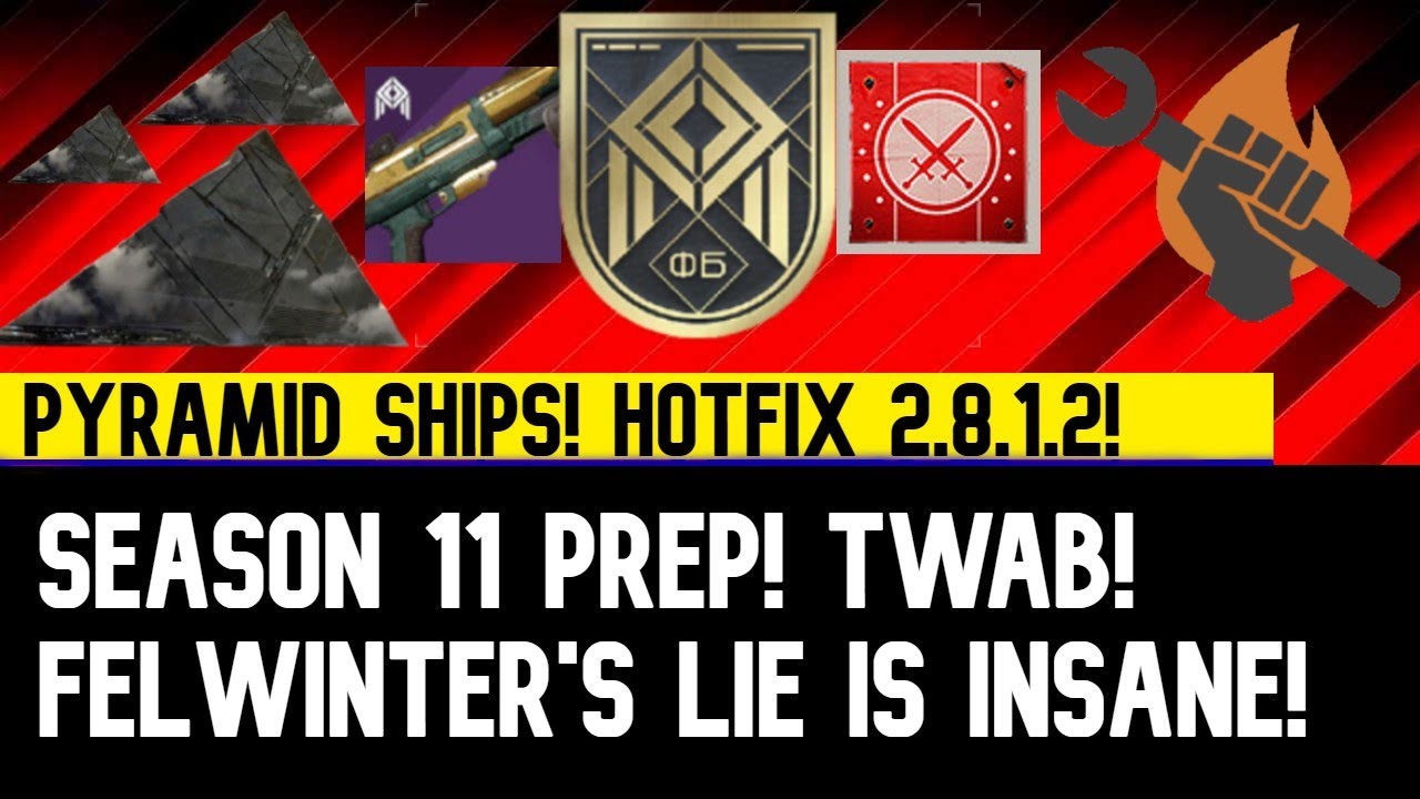 FELWINTER'S IS INSANE! HOTFIX 2.8.1.2! TWAB! WEEKLY RESET! (May 19th)