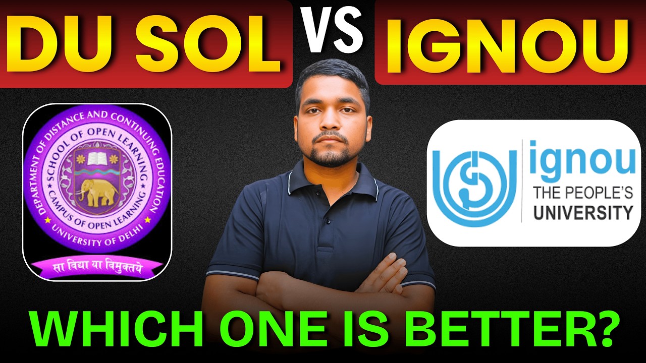 DU SOL vs IGNOU: Which One Is The Best Option For Admission In 2026?