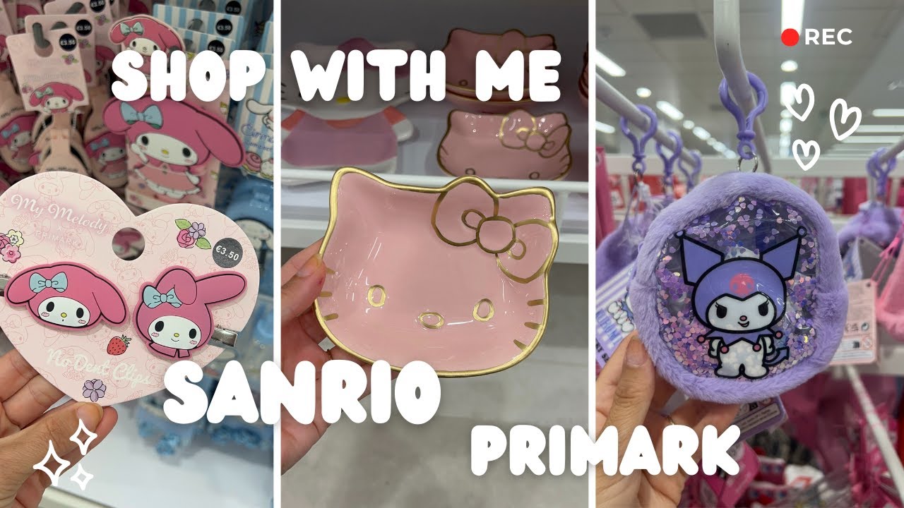 🛍️ Shop with me Sanrio at Primark - NEW Sanrio arrivals!
