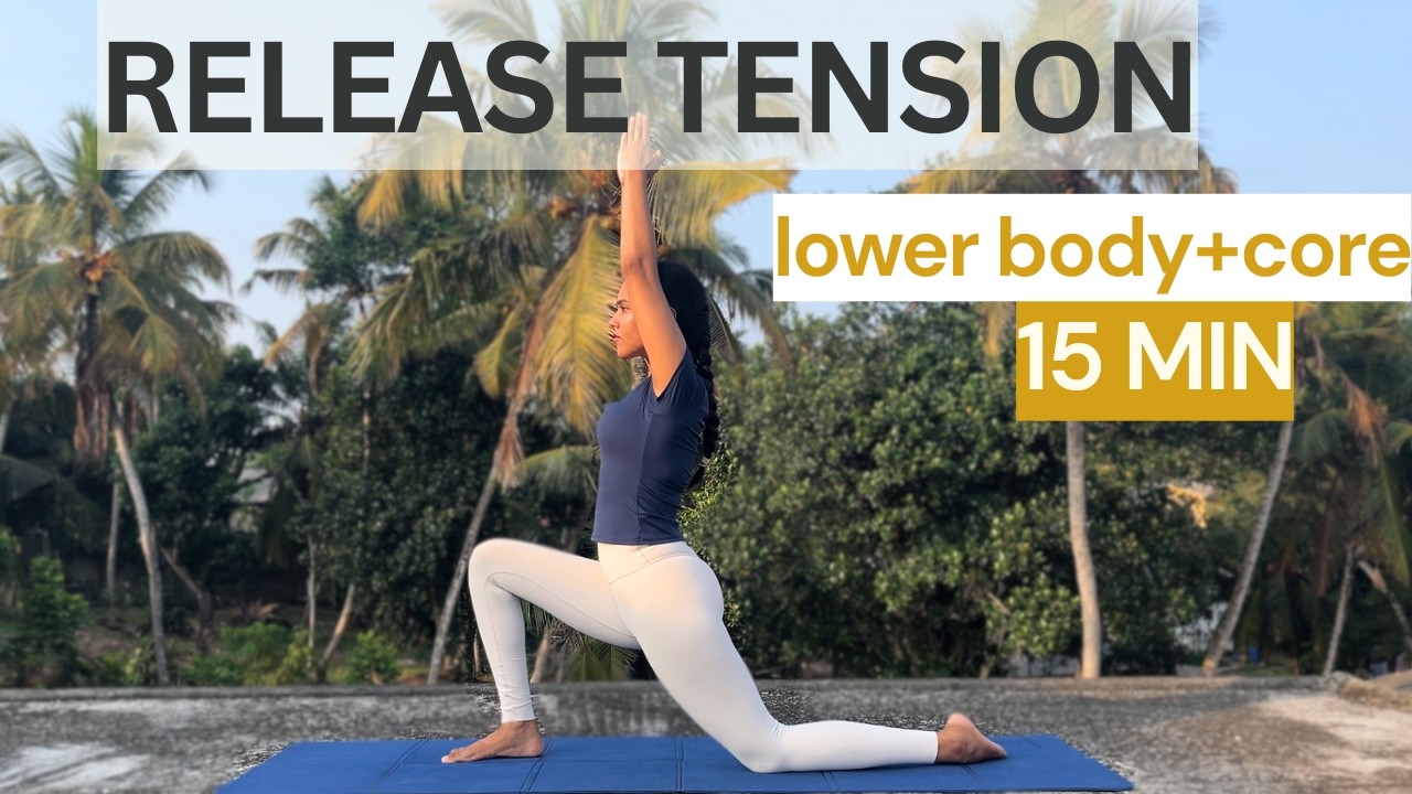15 MIN MORNING FULL BODY  | yoga stretch routine for low back & core | all levels