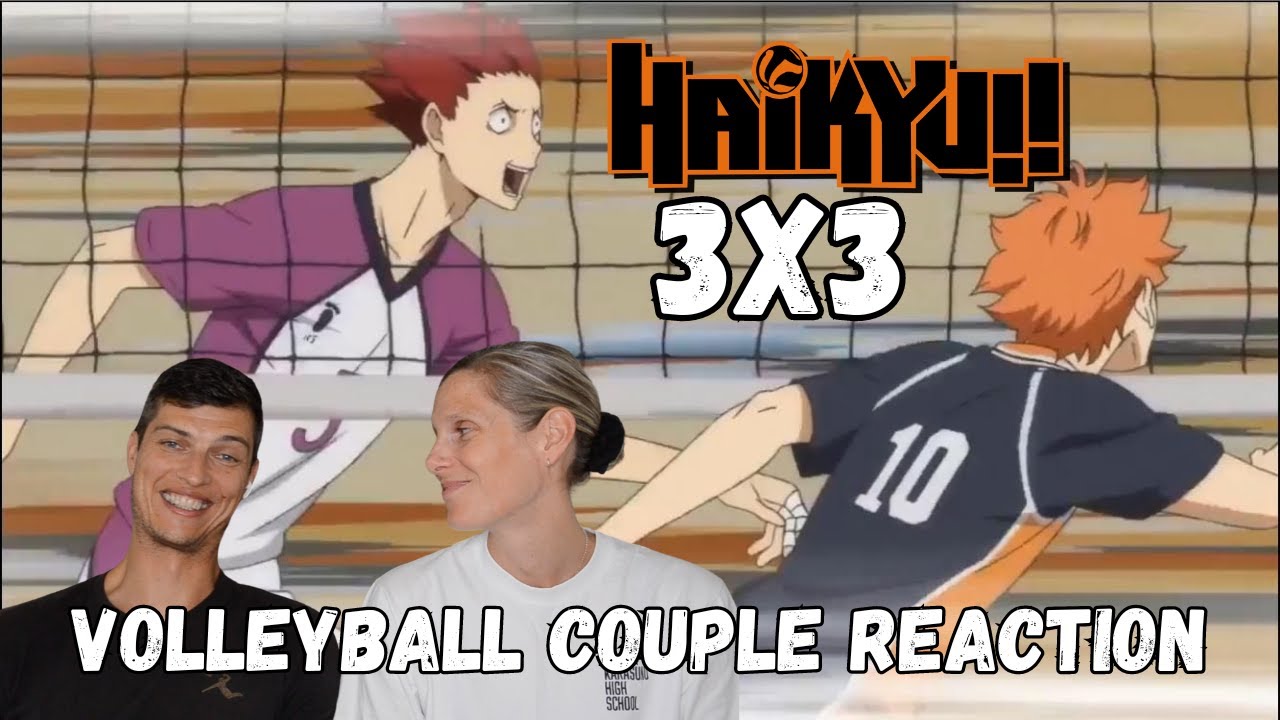 Реакция пары волейболистов на Haikyu!! S3E3: «Угадай монстра»