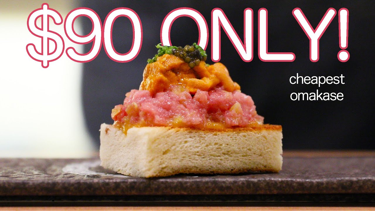 $90 Most Affordable Sushi Omakase Makes You Feel At Home! | Okaeri Japanese Bristro