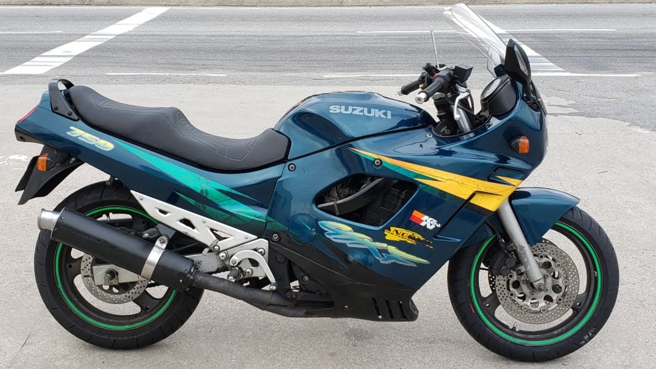 Rodolfinho da Z- Testando Suzuki GSX 750 F 1996.